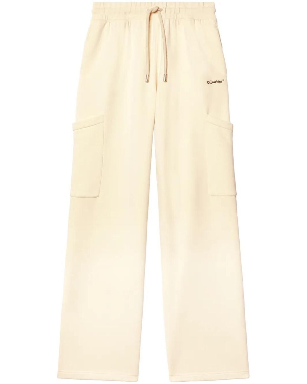 Off-White c/o Virgil Abloh Natural Bookish New Track Pants