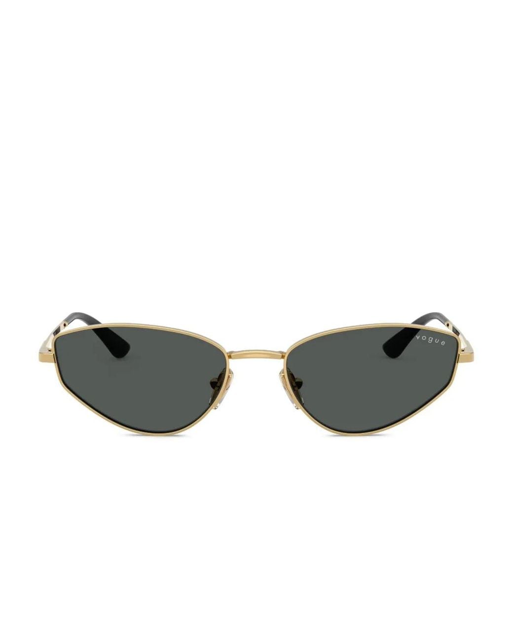 Vogue Eyewear Metallic Cat-Eye-Frame Sunglasses