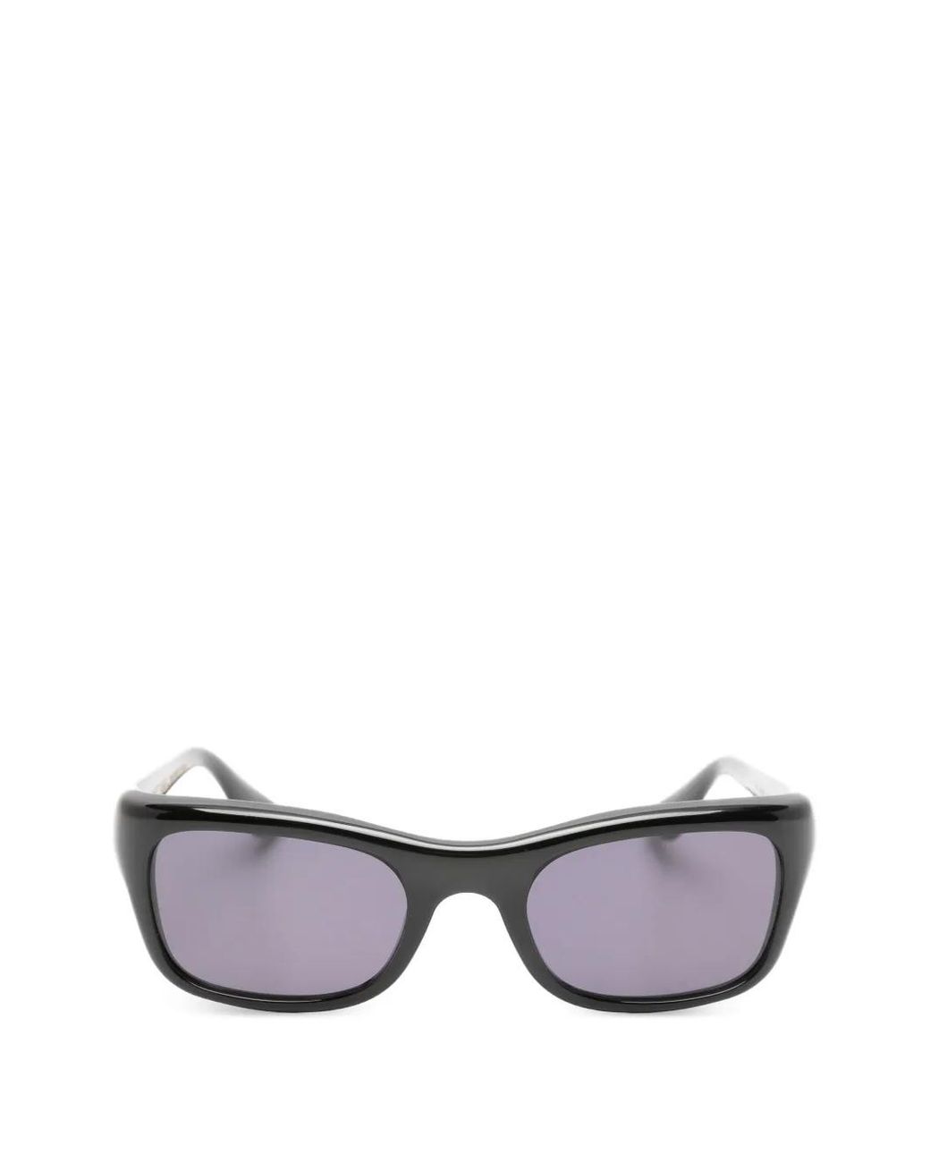 Port Tanger Gray Dil Rectangle-Frame Sunglasses