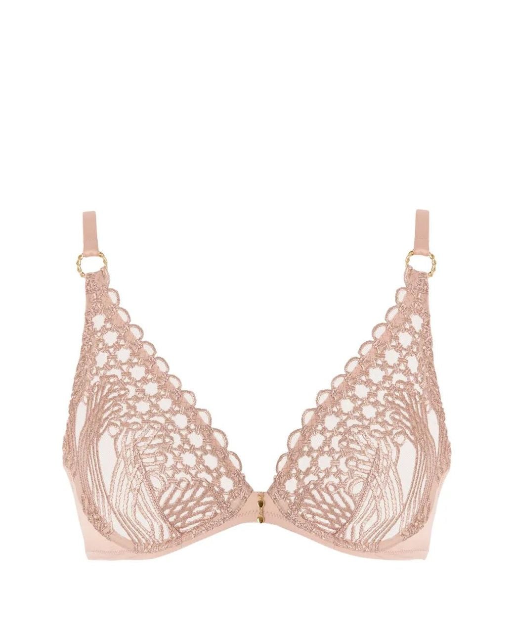 Aubade Natural Éloge Du Désir Embroidered Triangle Bra