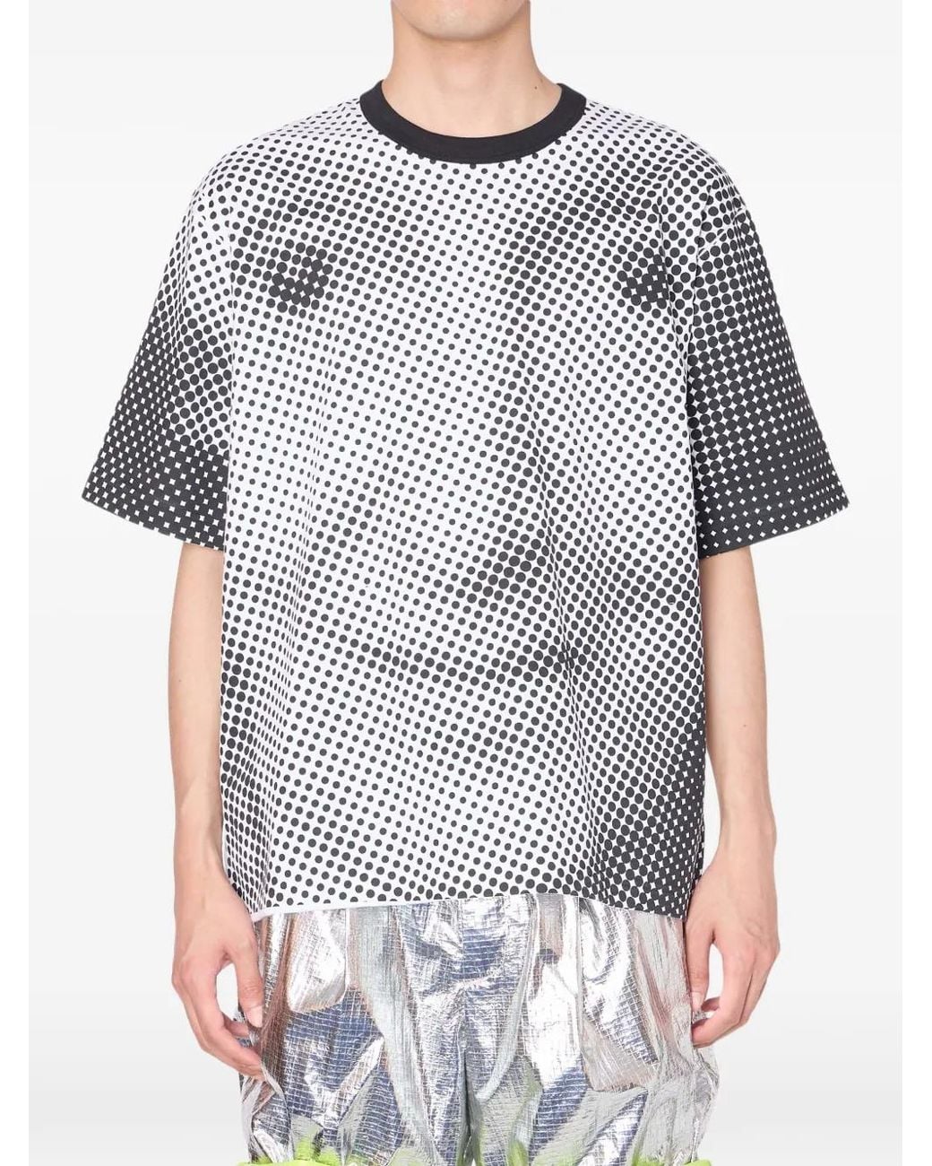 Kolor Gray T-Shirt À Pois for men
