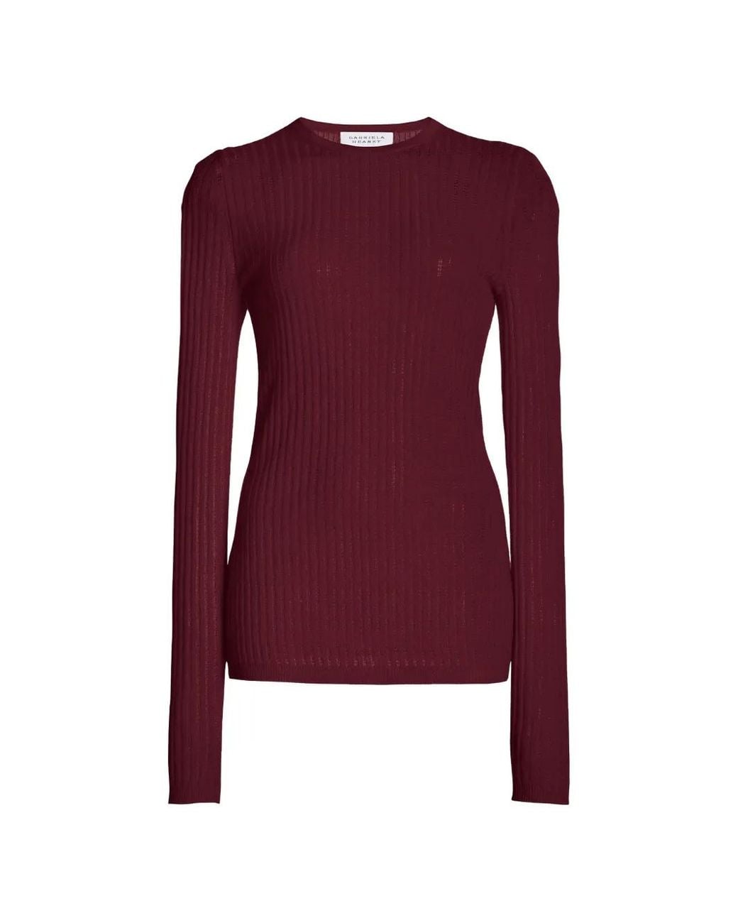 Gabriela Hearst Purple Adeline Jumper