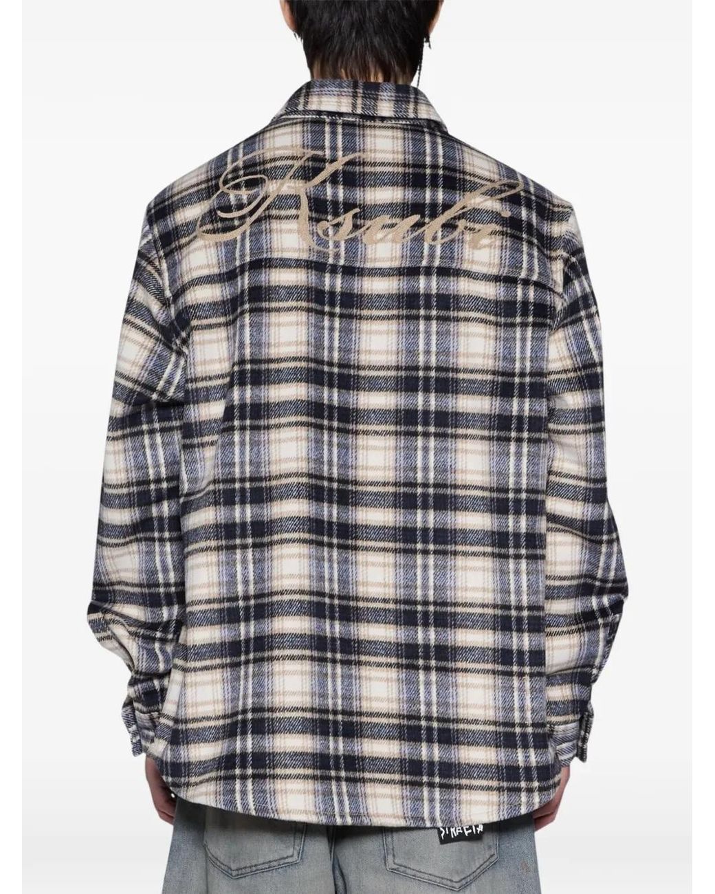 Ksubi Gray Rosebowl Long-Sleeve Shirt for men