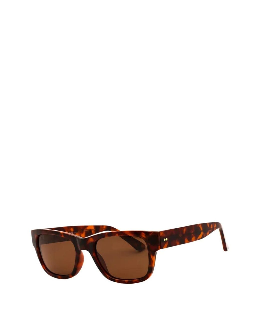 Privé Revaux Brown Rain Clouds/S Rectangle-Frame Sunglasses for men