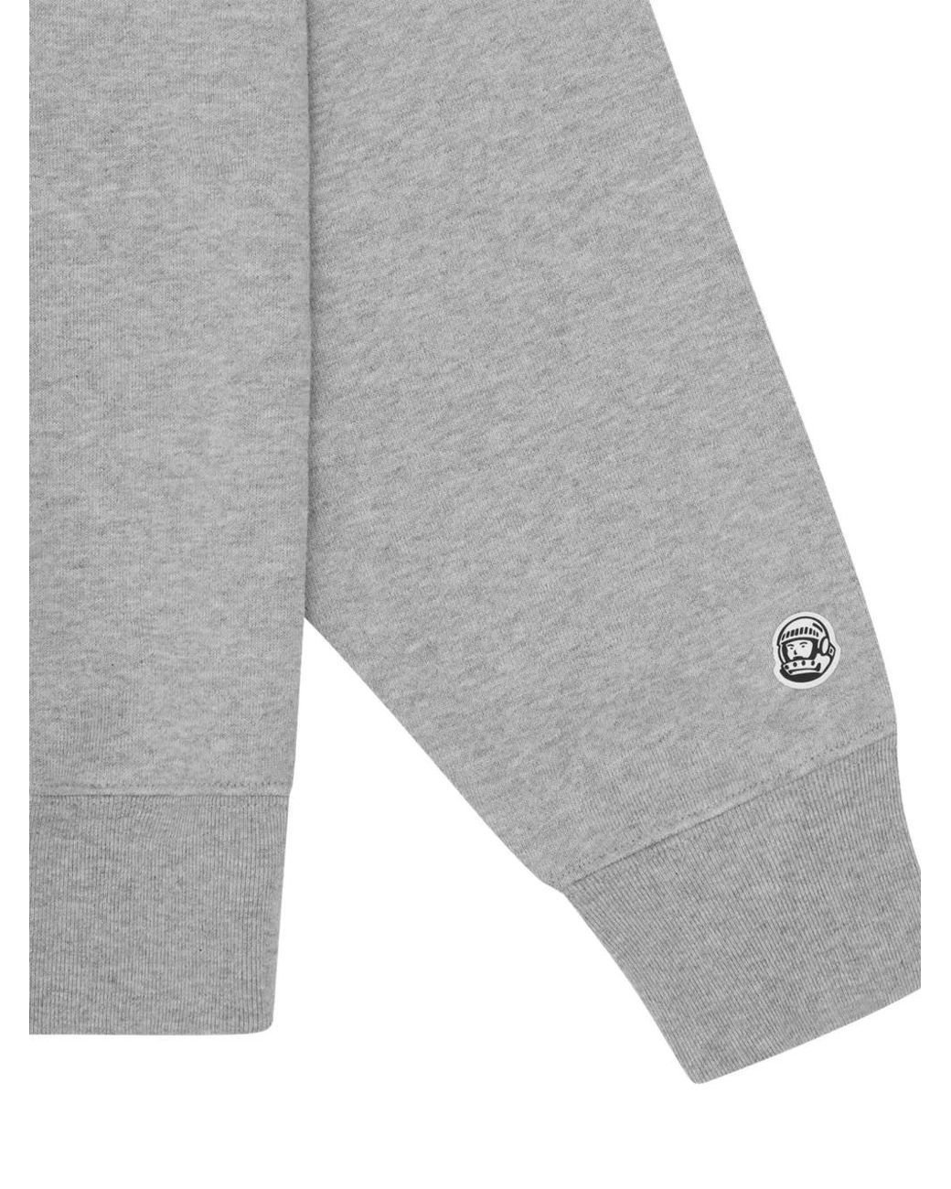 BBCICECREAM Gray Classic Curve Logo Hoodie for men