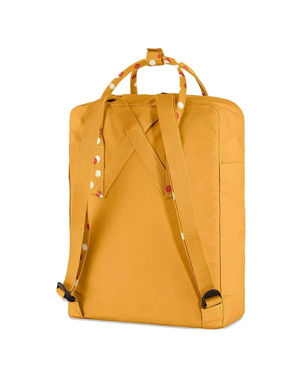 Fjallraven Orange Kanken Polka-Dot Backpack