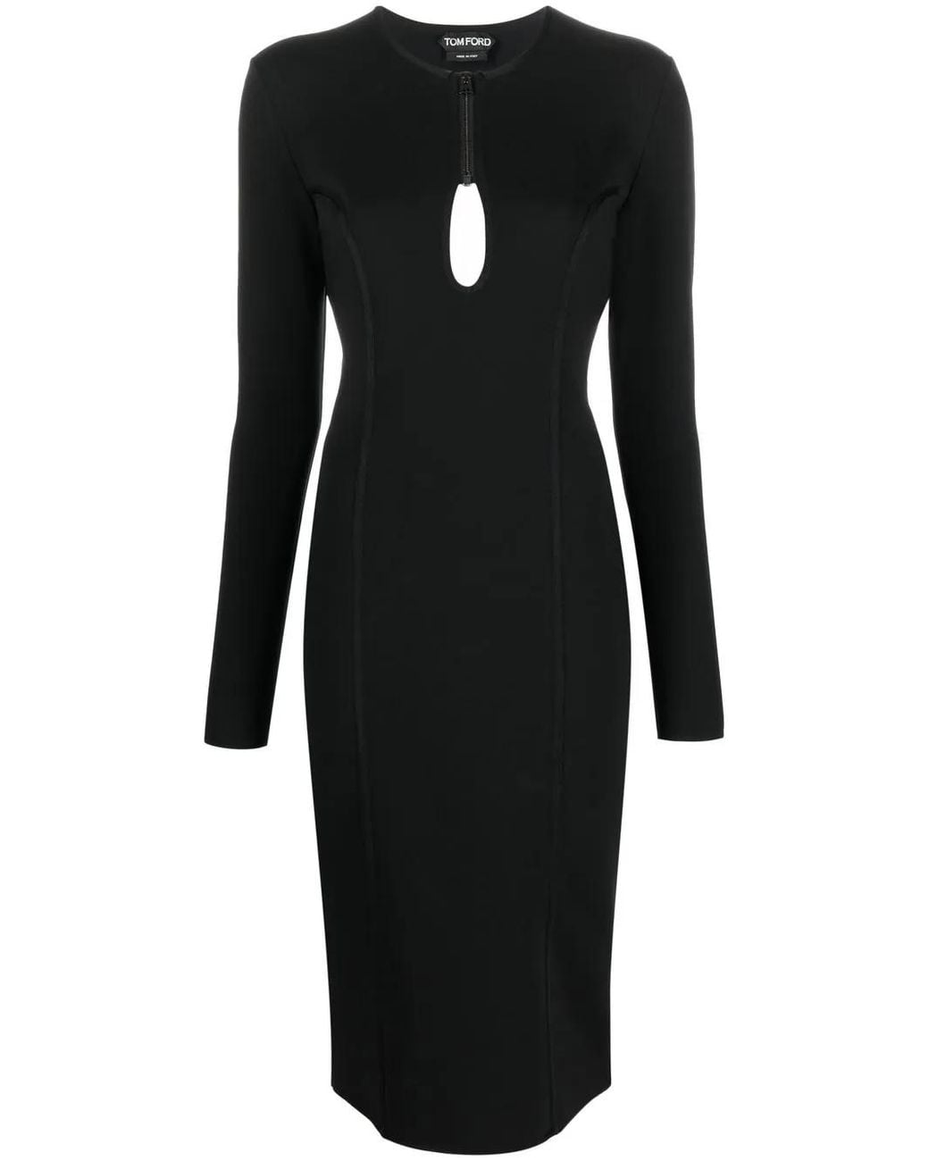 Tom Ford Black Midi Dress