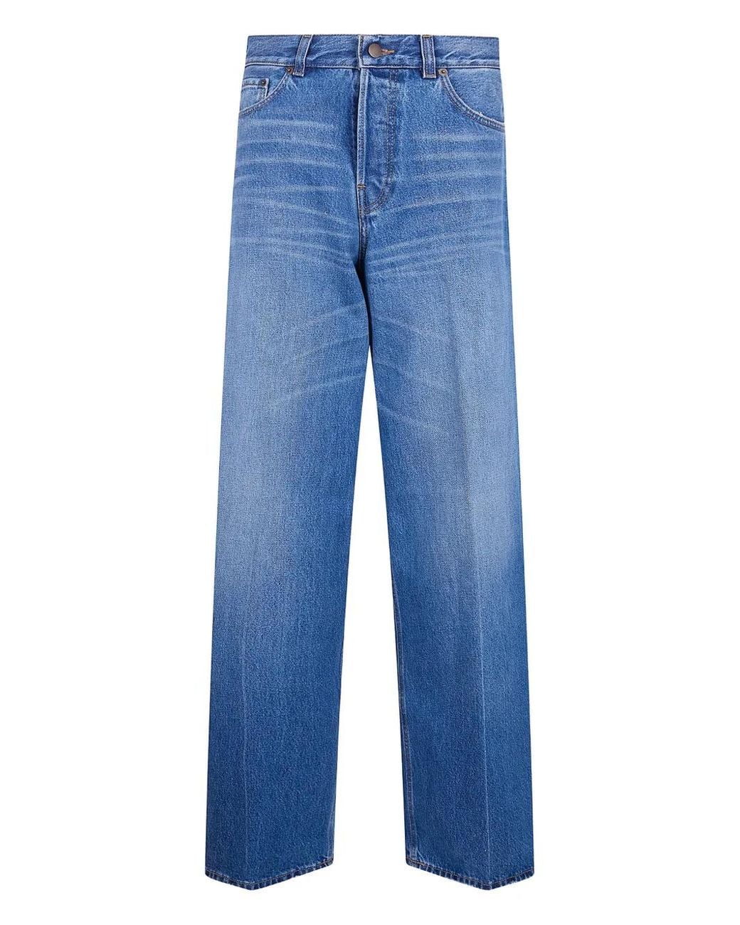Haikure Blue Bethany Wide-Leg Jeans