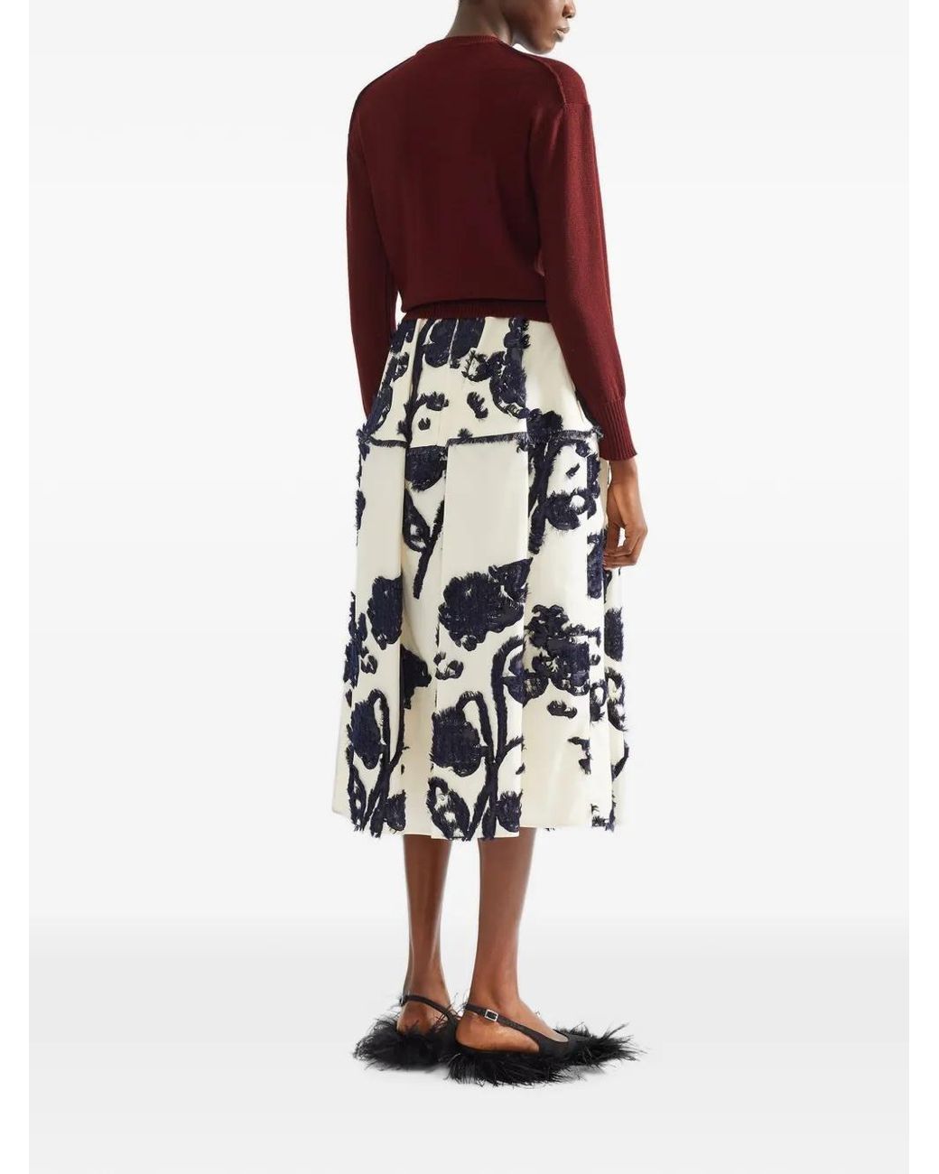 Erdem Floral-Embroidered Sweater