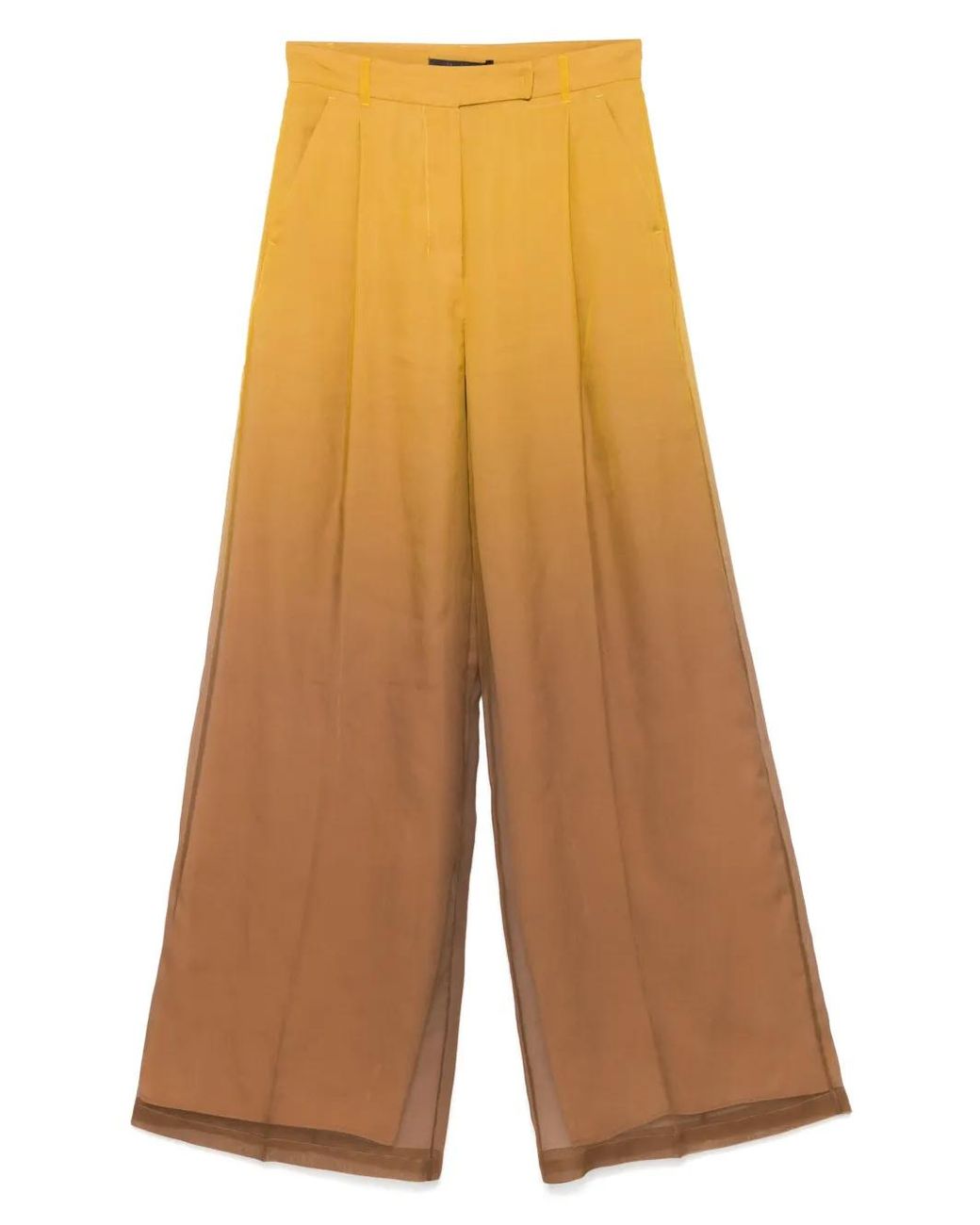 Max Mara White Baffo Trousers