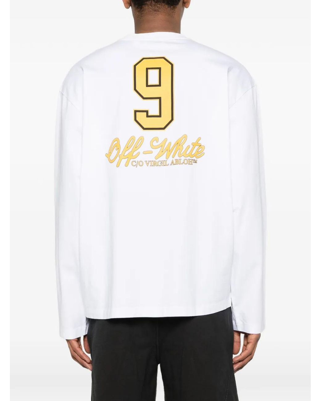 Off-White c/o Virgil Abloh White Logo Graphic T-Shirt for men