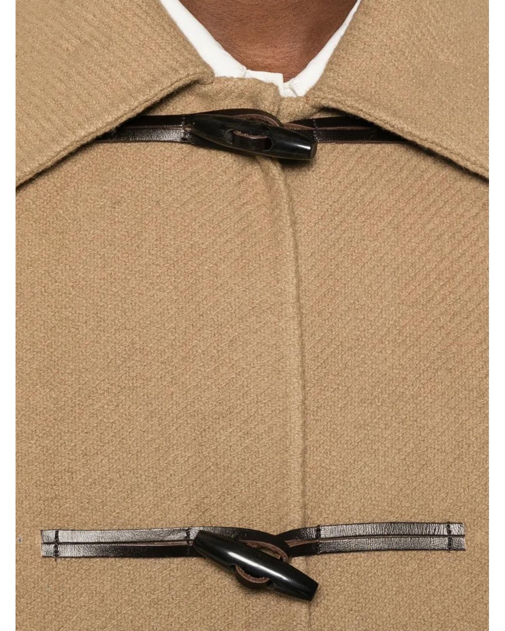LAMRONS Natural Manteau À Fermeture Duffle-Coat