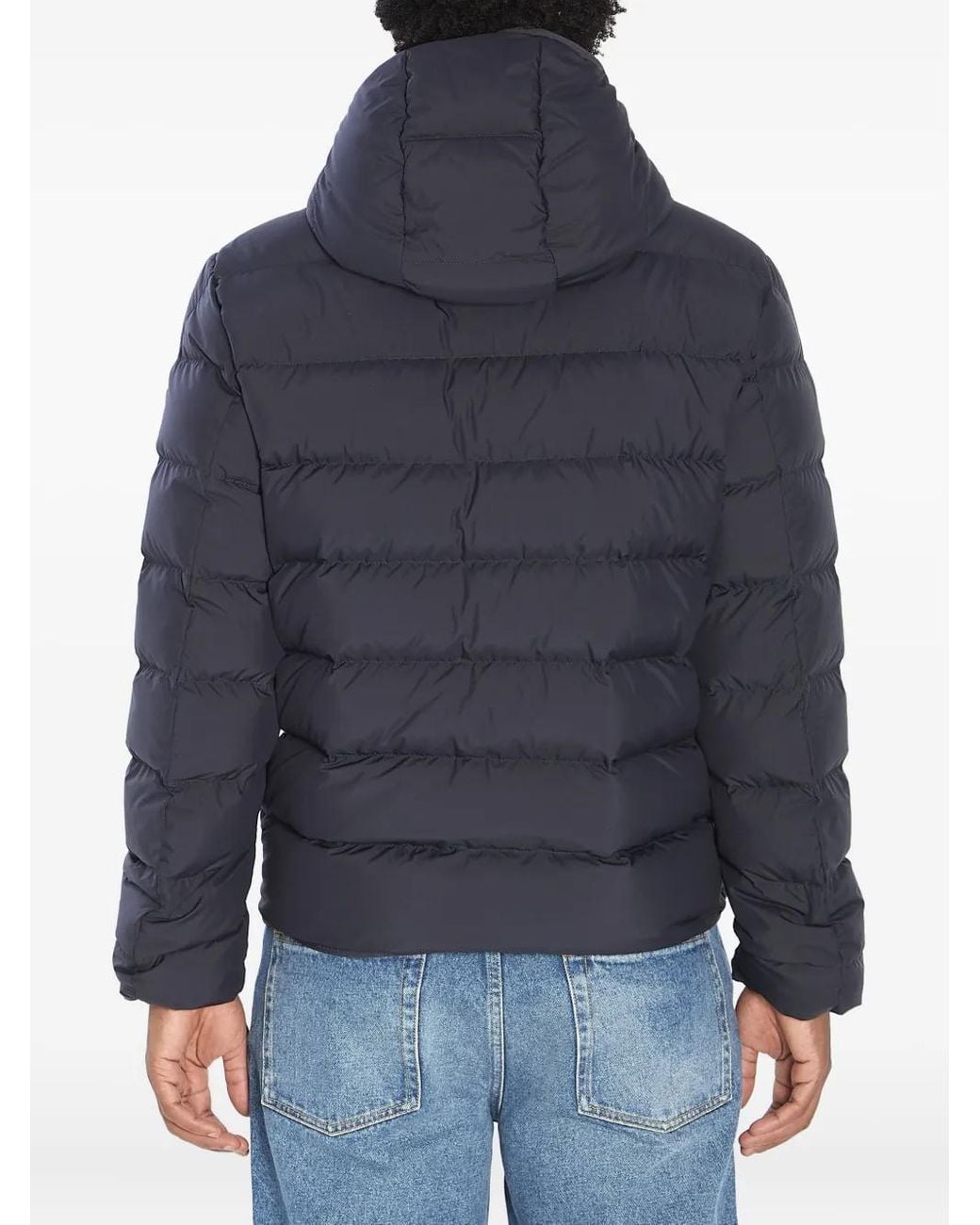 Moncler Blue Montbrocq Puffer Jacket for men
