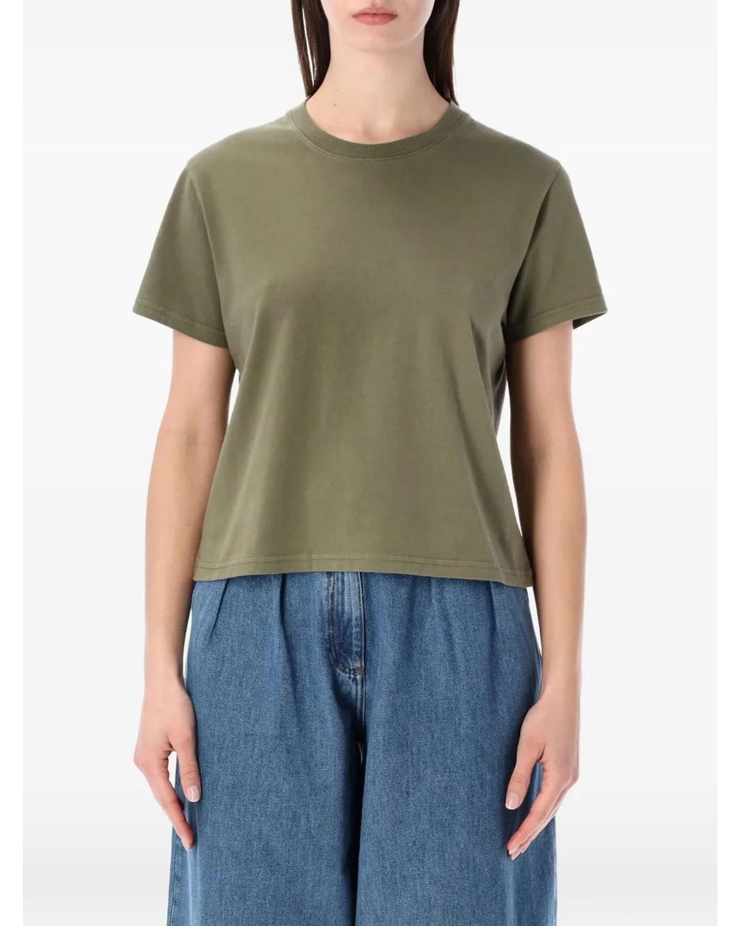 COLORFUL STANDARD Green Short-Sleeved T-Shirt