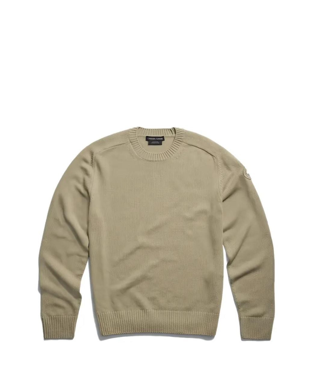 Canada Goose Natural Matawin Crew-Neck Sweater