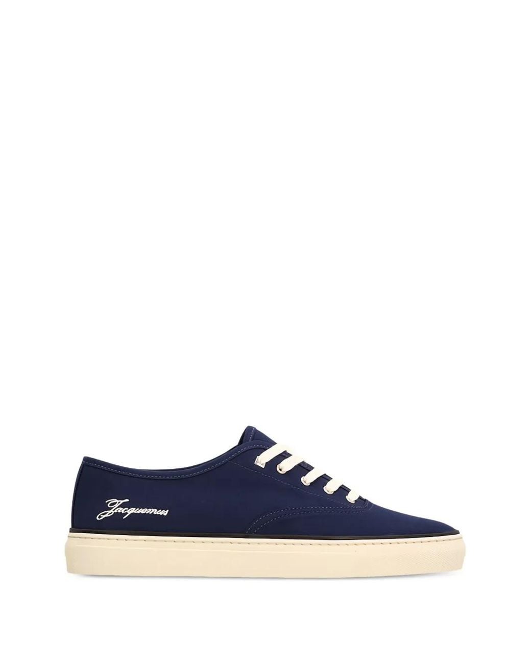 Jacquemus Blue Baskets Lacées The Féfé À Logo Brodé for men
