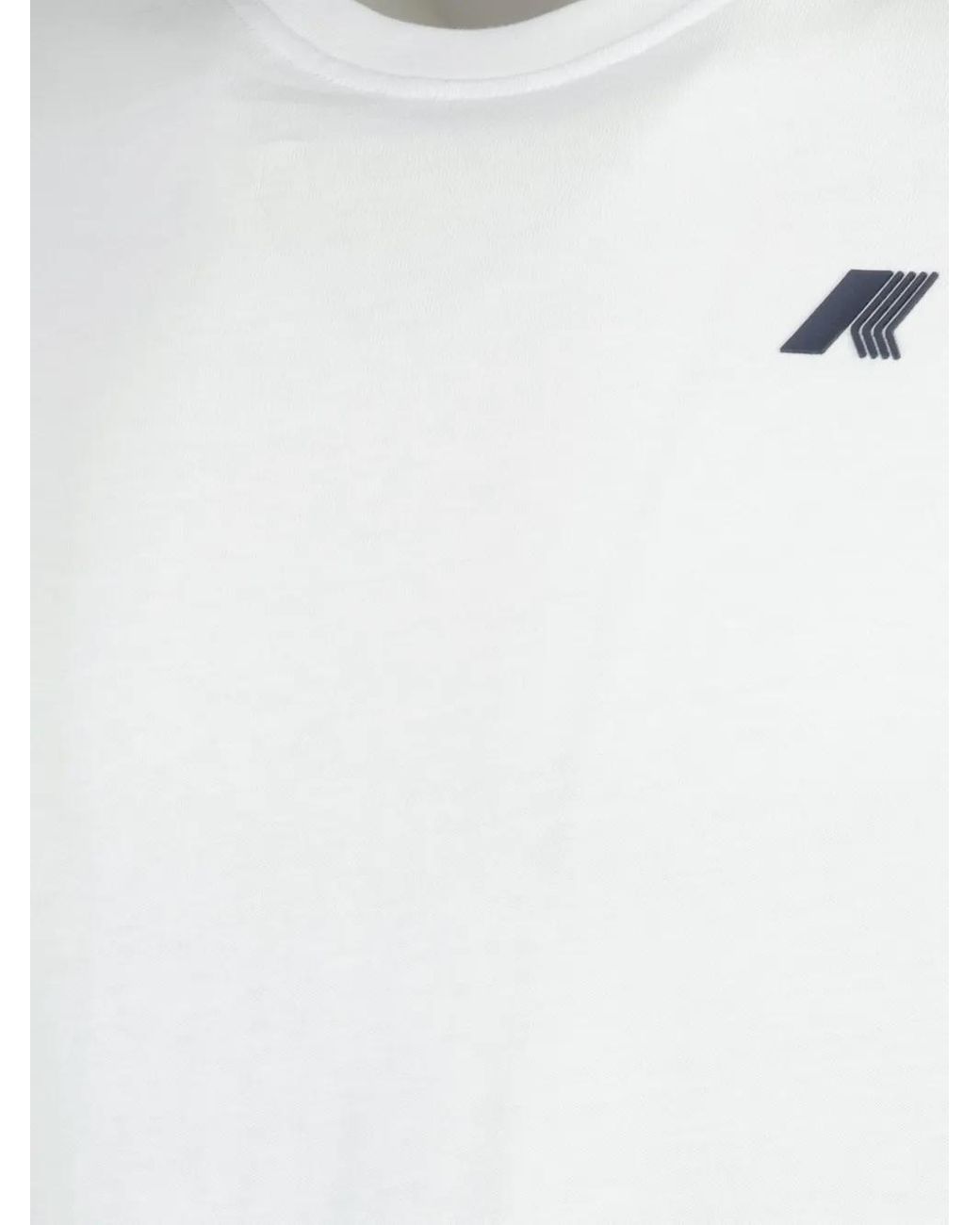 K-Way White Odom Ascii Code Print T-Shirt for men