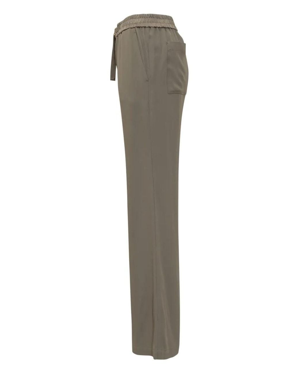 AMI Gray Elasticated Trousers