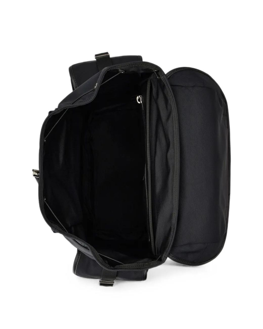Tod's Black Sac À Dos En Tissu Et Cuir Médium for men