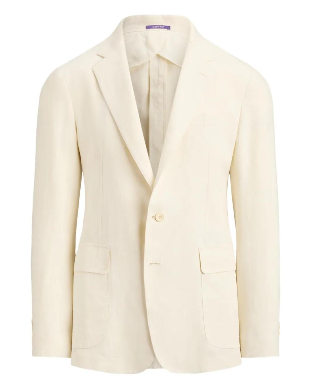 Ralph Lauren Natural Hadley Single-Breasted Pocket Blazer for men