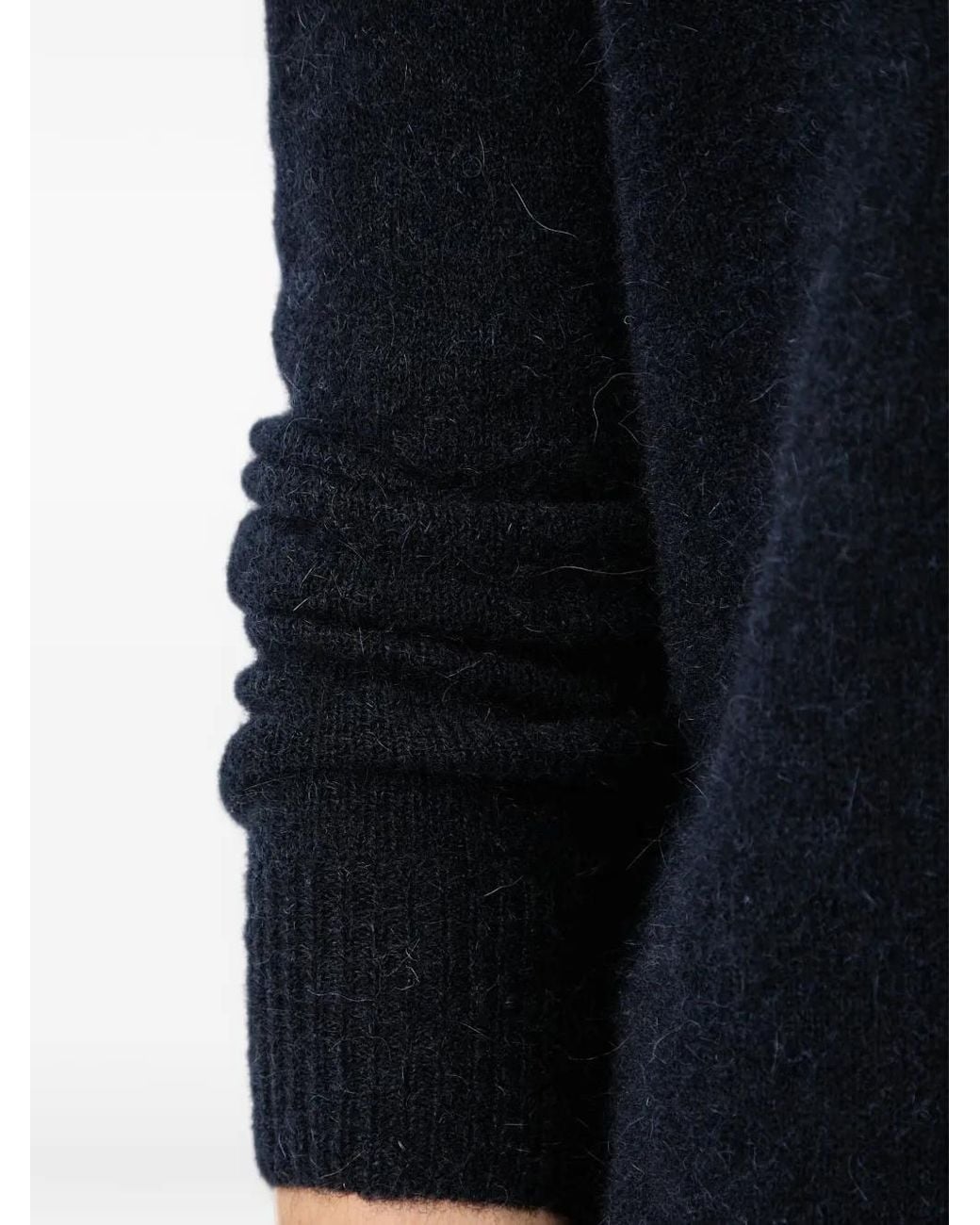 Sessun Black Kunlun Crew-Neck Long-Sleeve Sweater