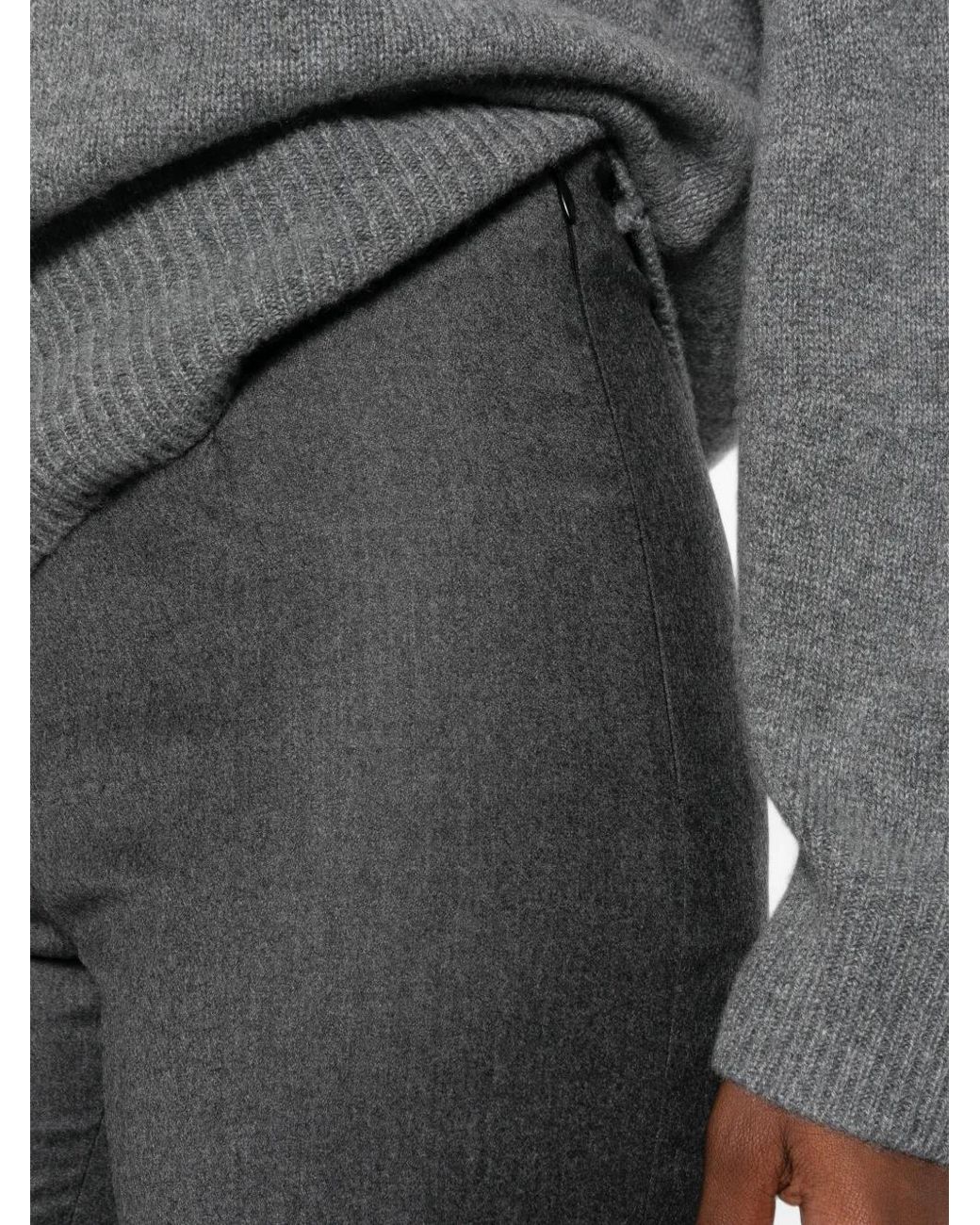 Berwich Gray Matilda Cropped Trousers