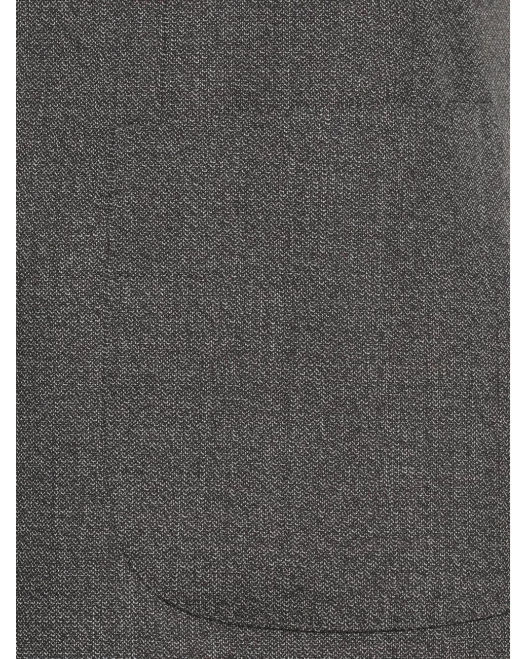 Lardini Gray Flower-Button Suit for men