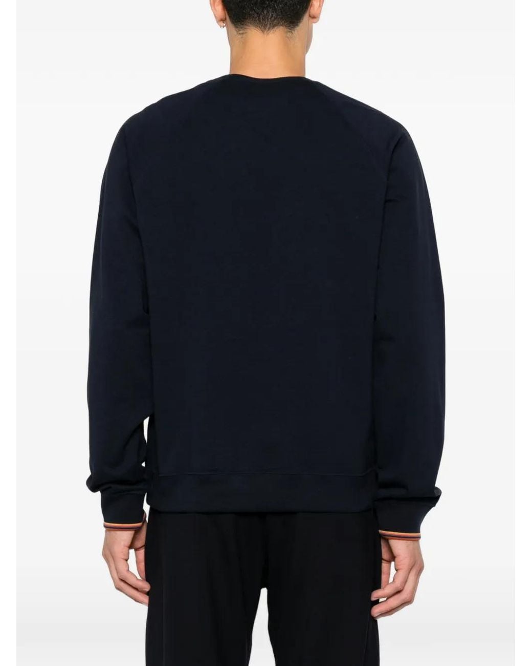 Paul Smith Blue Solid Sweatshirt for men