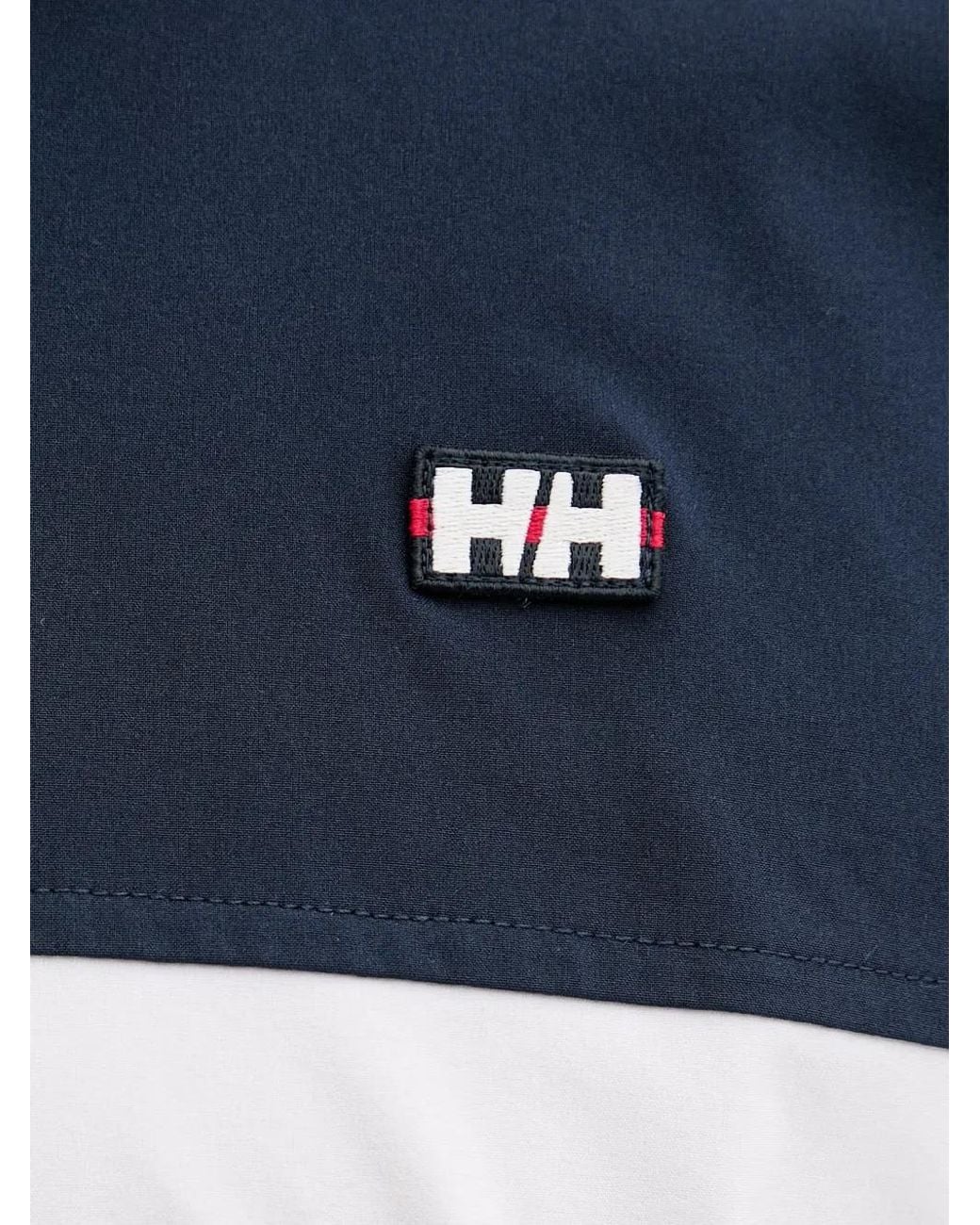 Helly Hansen Blue Quarter-Zip Polo Shirt for men