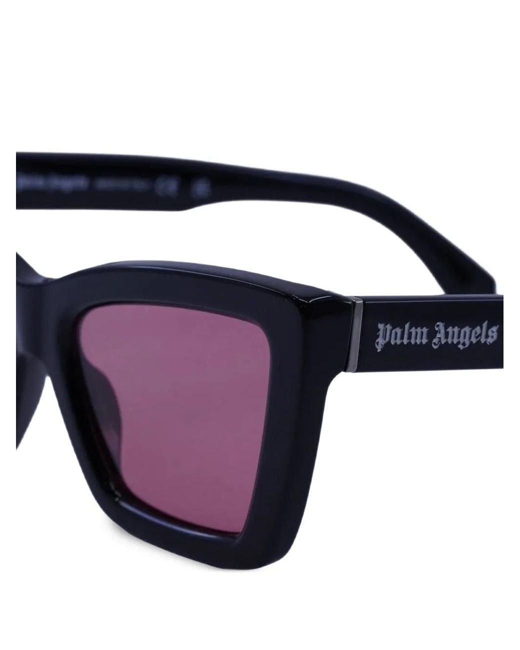 Palm Angels Purple Roseville Cat-Eye Sunglasses
