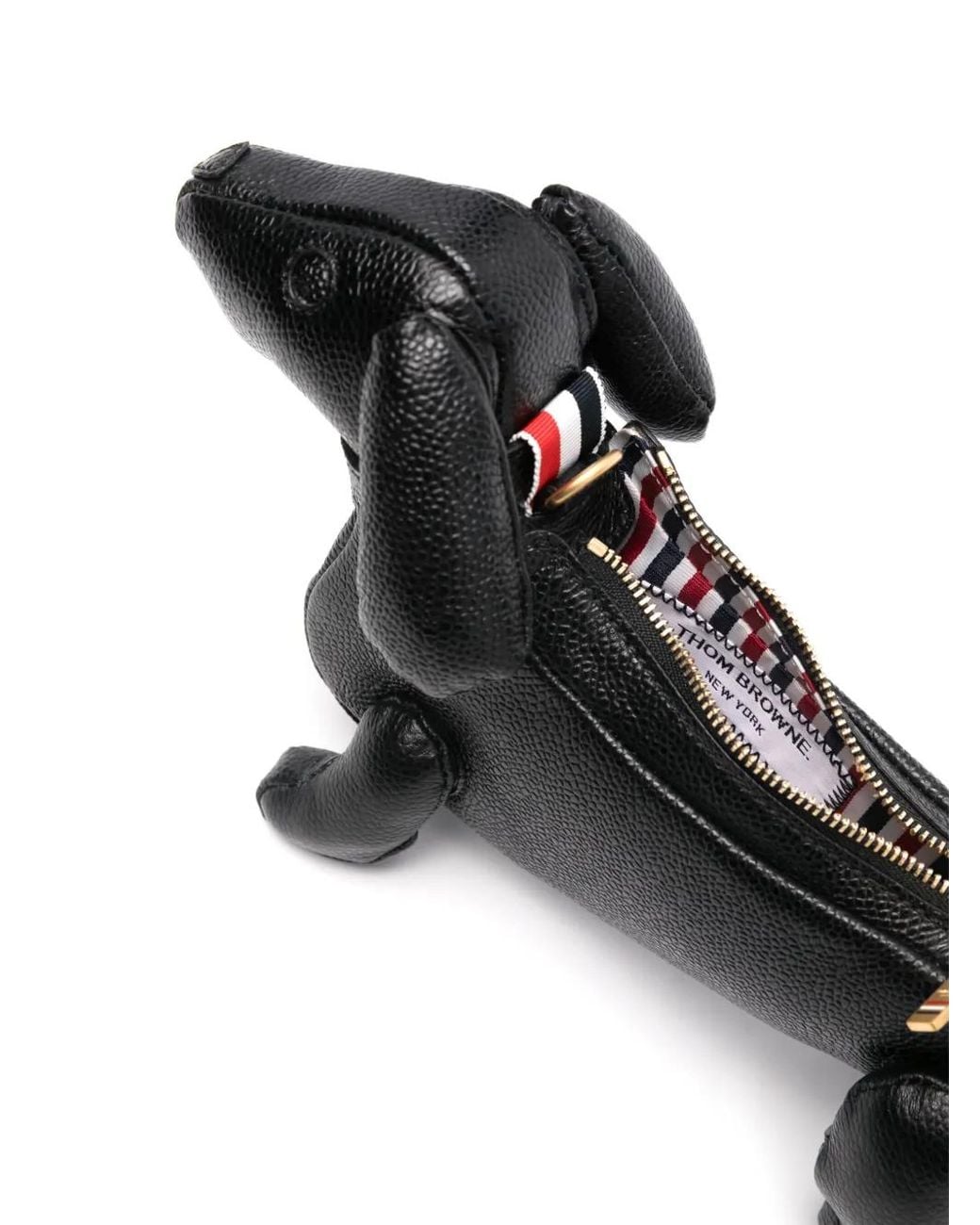 Thom Browne Black Hector Handtasche