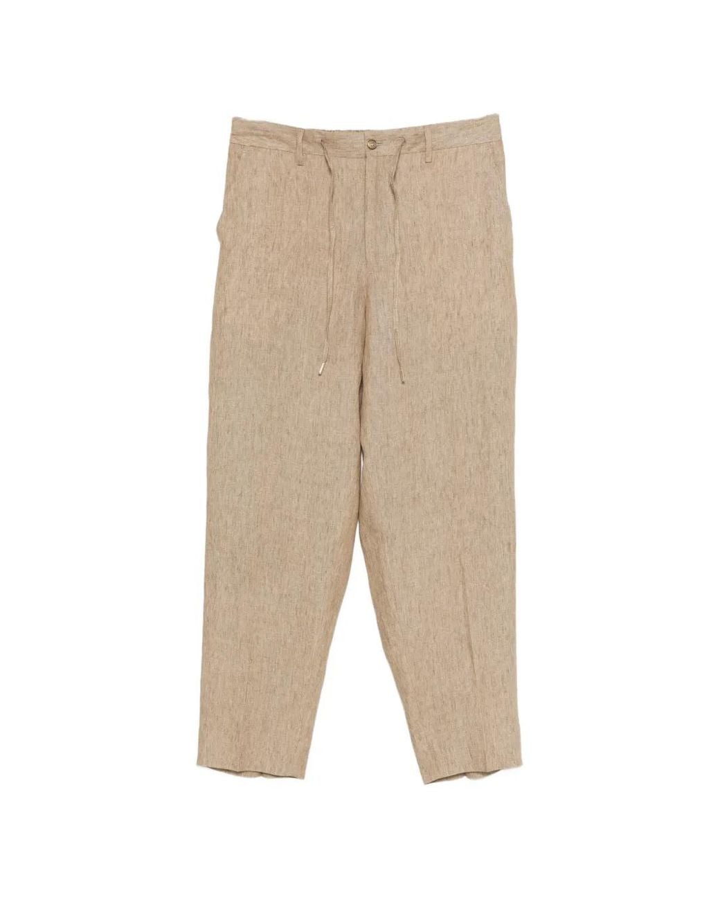 Briglia 1949 Natural Covent Drawstring Trousers for men