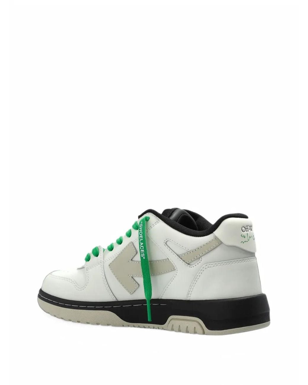 Off-White c/o Virgil Abloh Green Out Of Office Miles Davis Sneakers