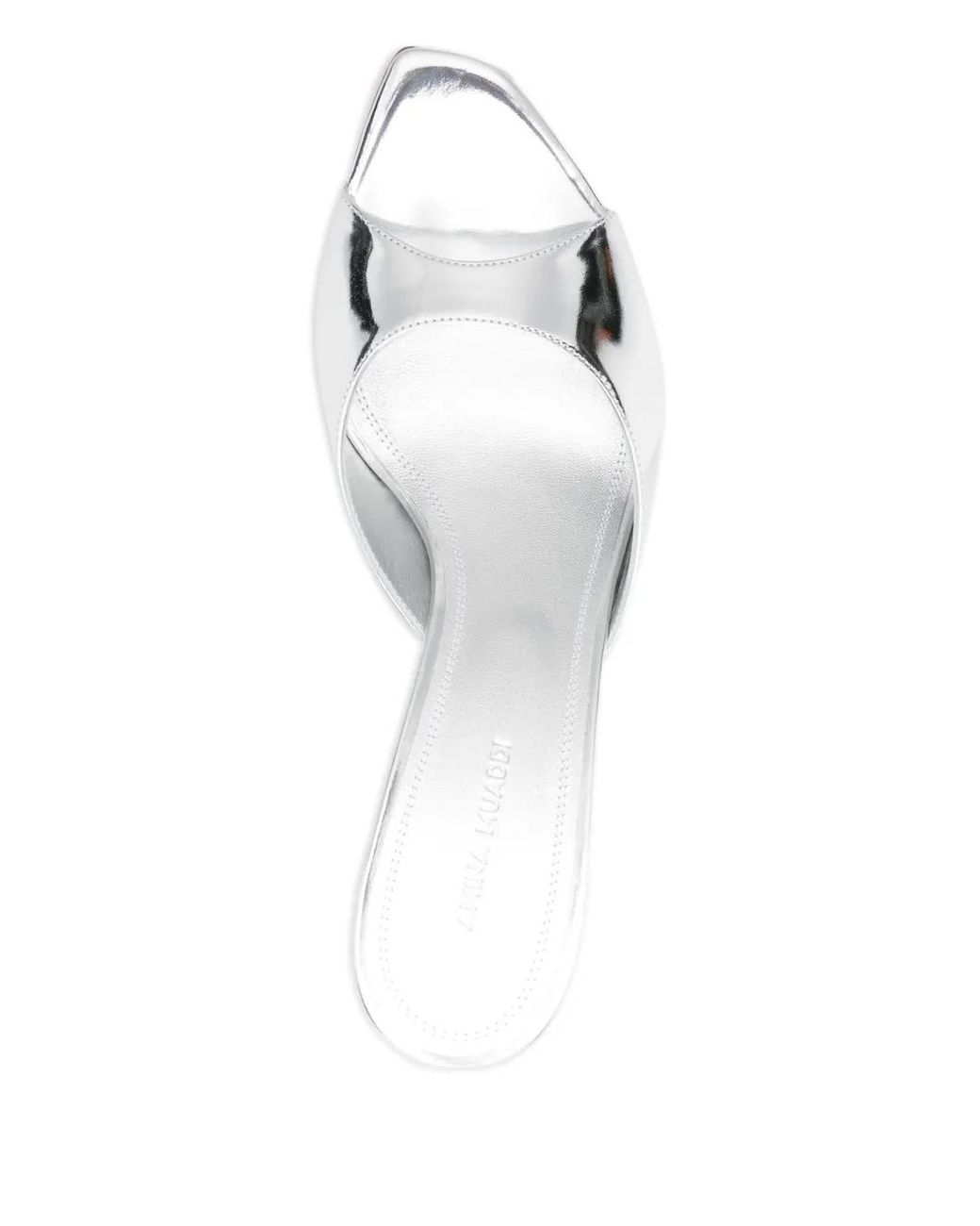 AMINA MUADDI White Alexa Slipper 95 Sandals