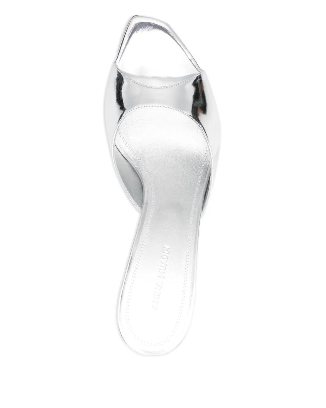 AMINA MUADDI White Alexa Slipper 95 Sandals