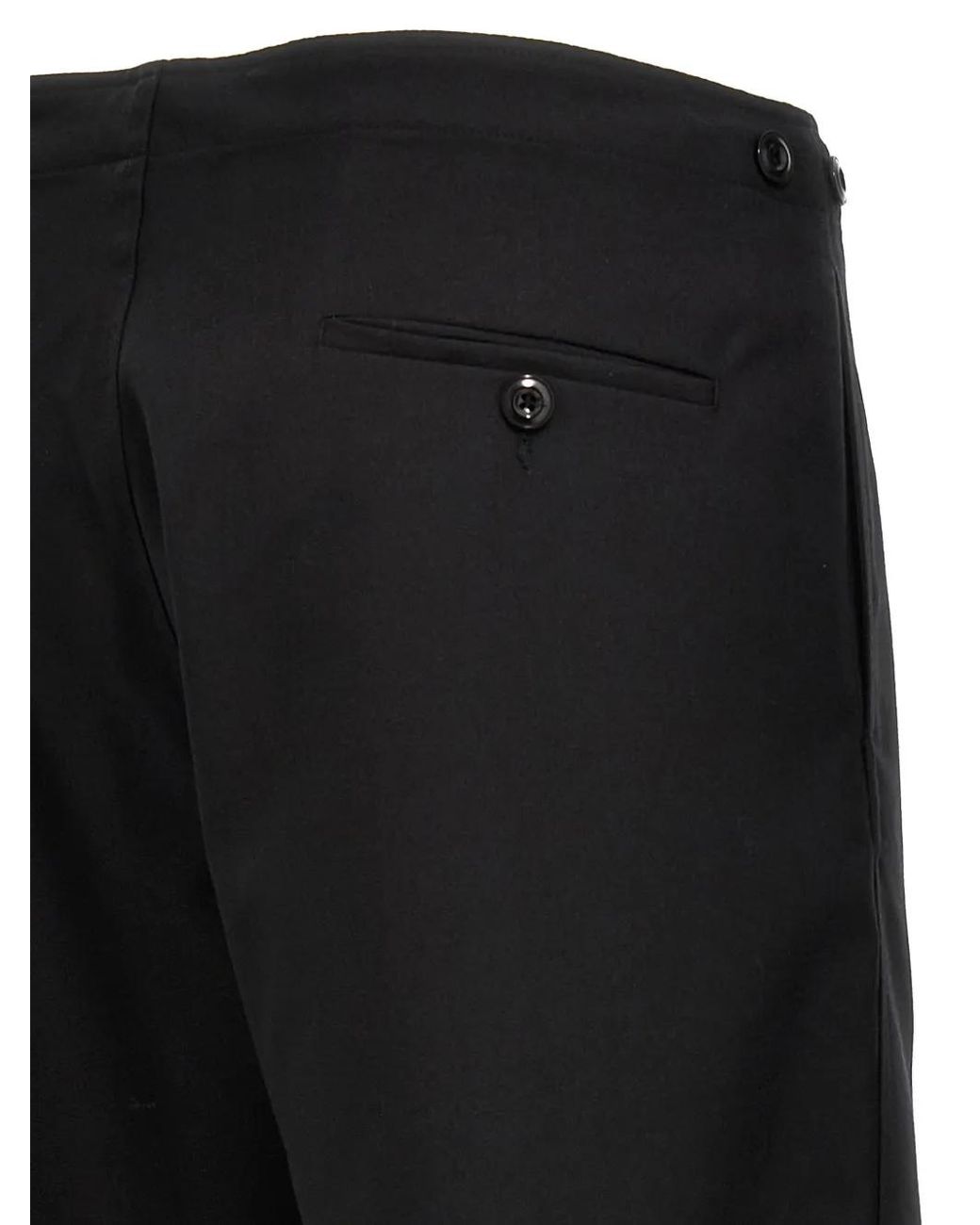 Pantalones Con Botones Cellar Door de hombre de color Black
