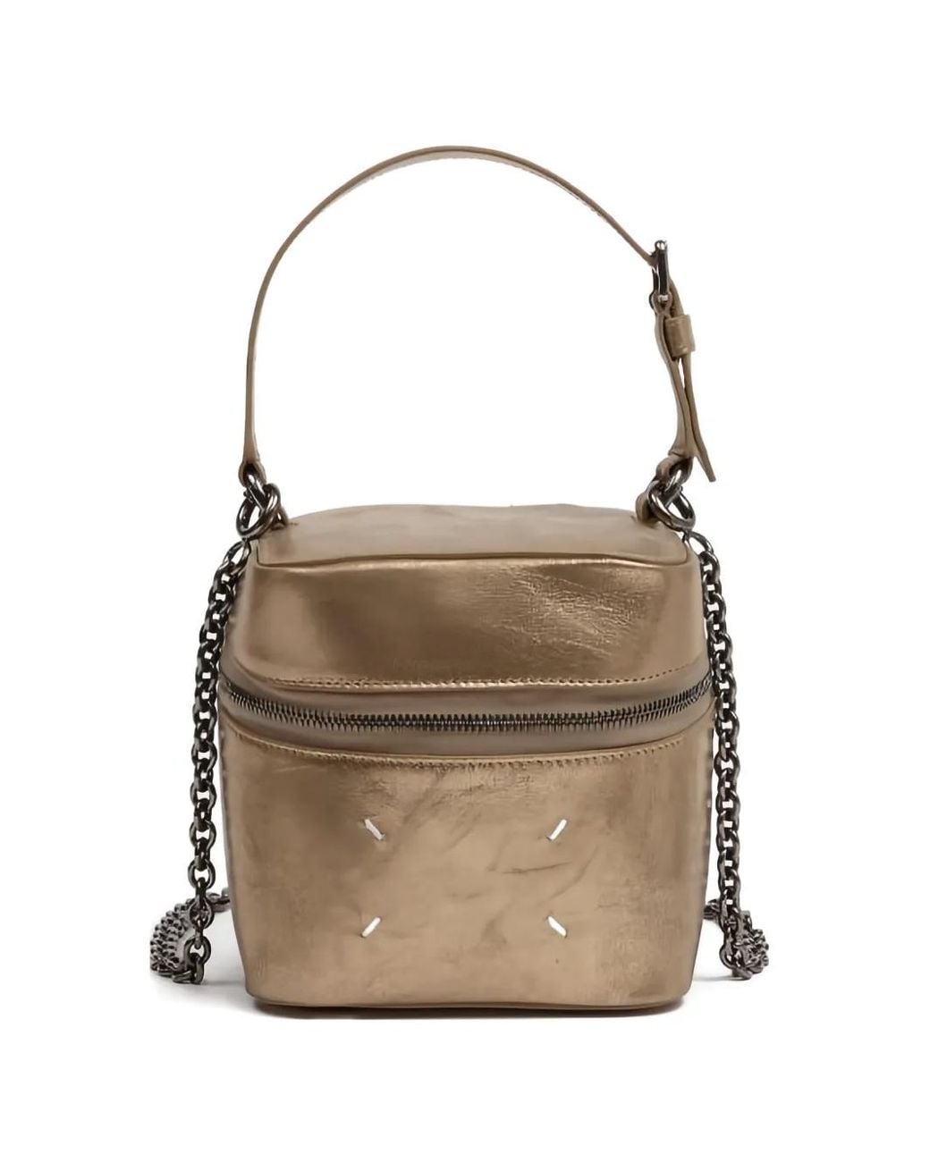 Maison Margiela Natural Chain-Strap Shoulder Bag