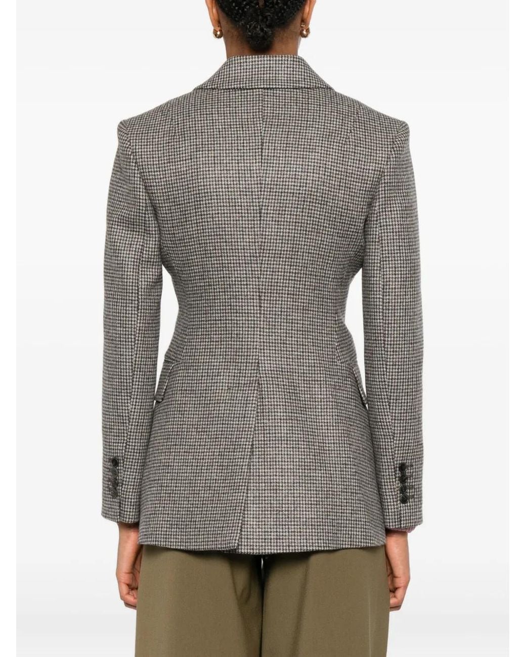 P.A.R.O.S.H. Gray Giacca Double-Breasted Jacket