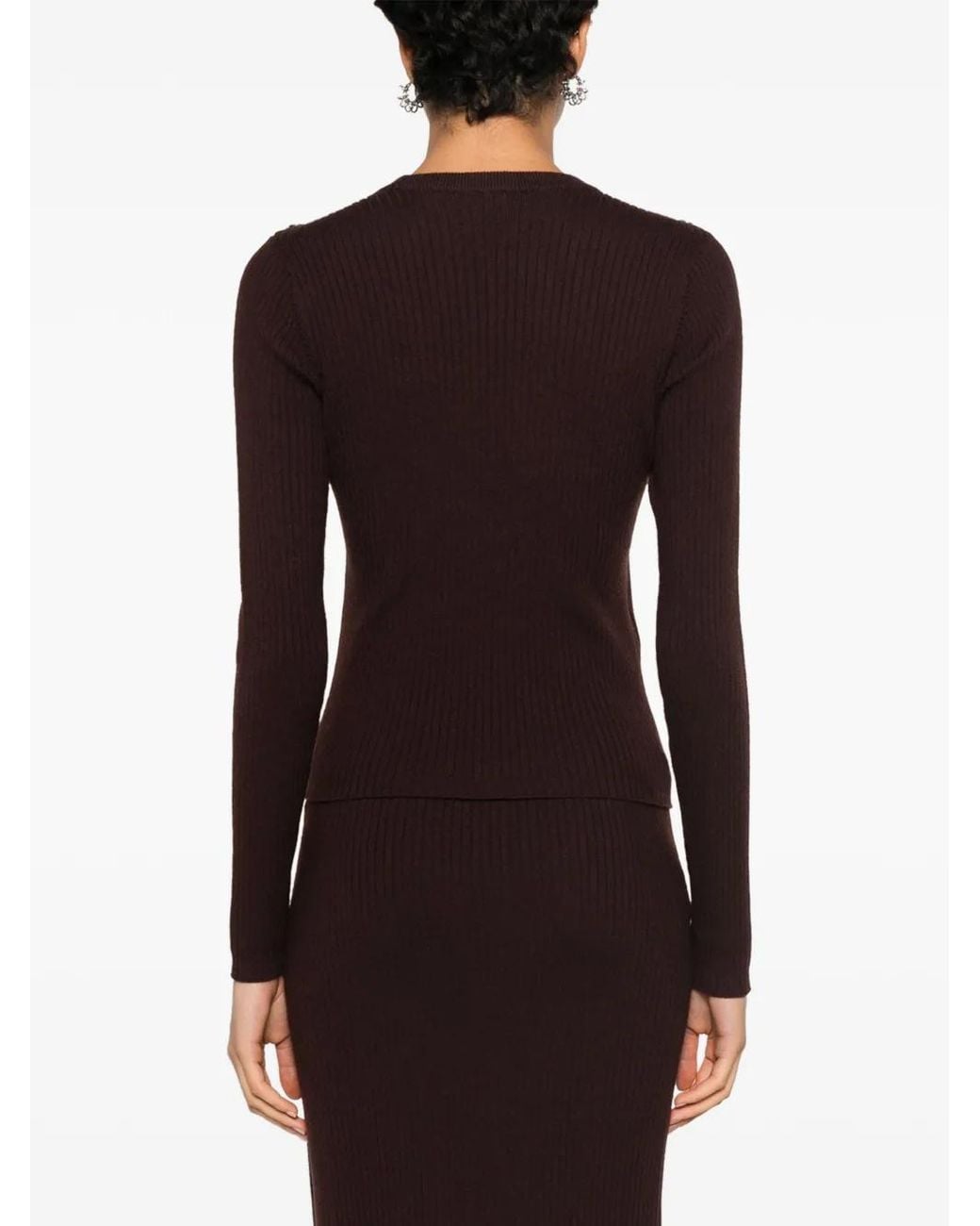 Pinko Brown Sturdy Mesh