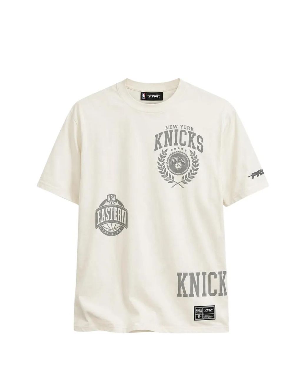 Pro Standard White Nba New York Knicks Street Team Cj T-Shirt for men