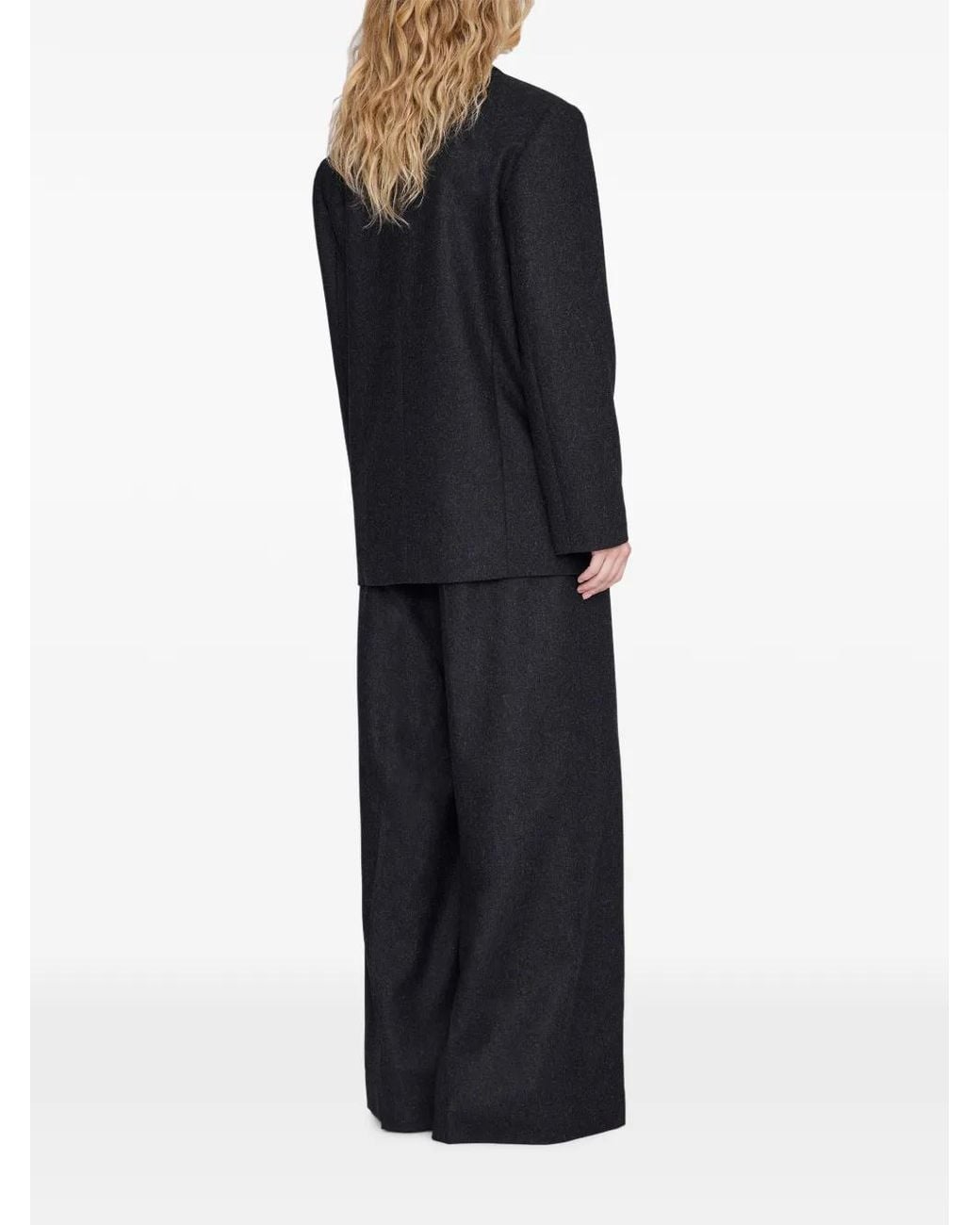 Anine Bing Black Quinn Blazer