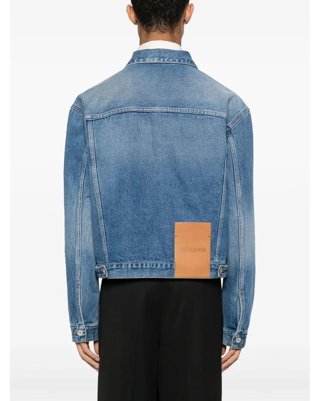 Jacquemus Blue Denim Jacket for men