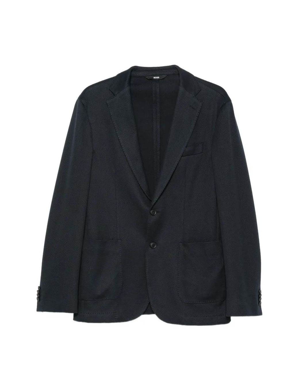 Blazer À Revers Cranté Boss pour homme en coloris Blue