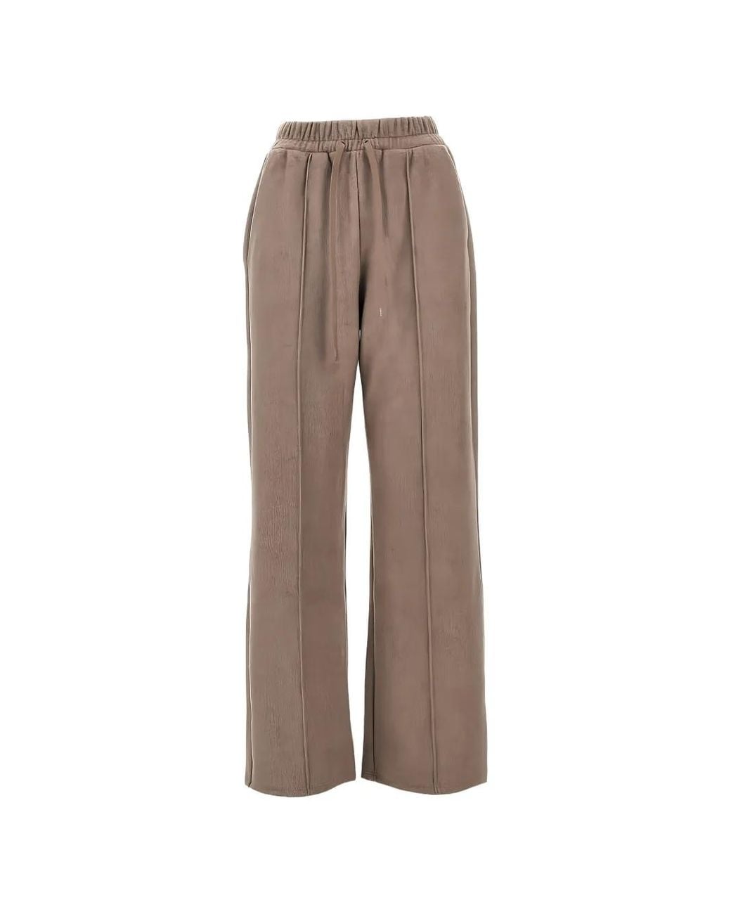 Weekend by Maxmara Brown Drawstring Wide-Leg Track Pants