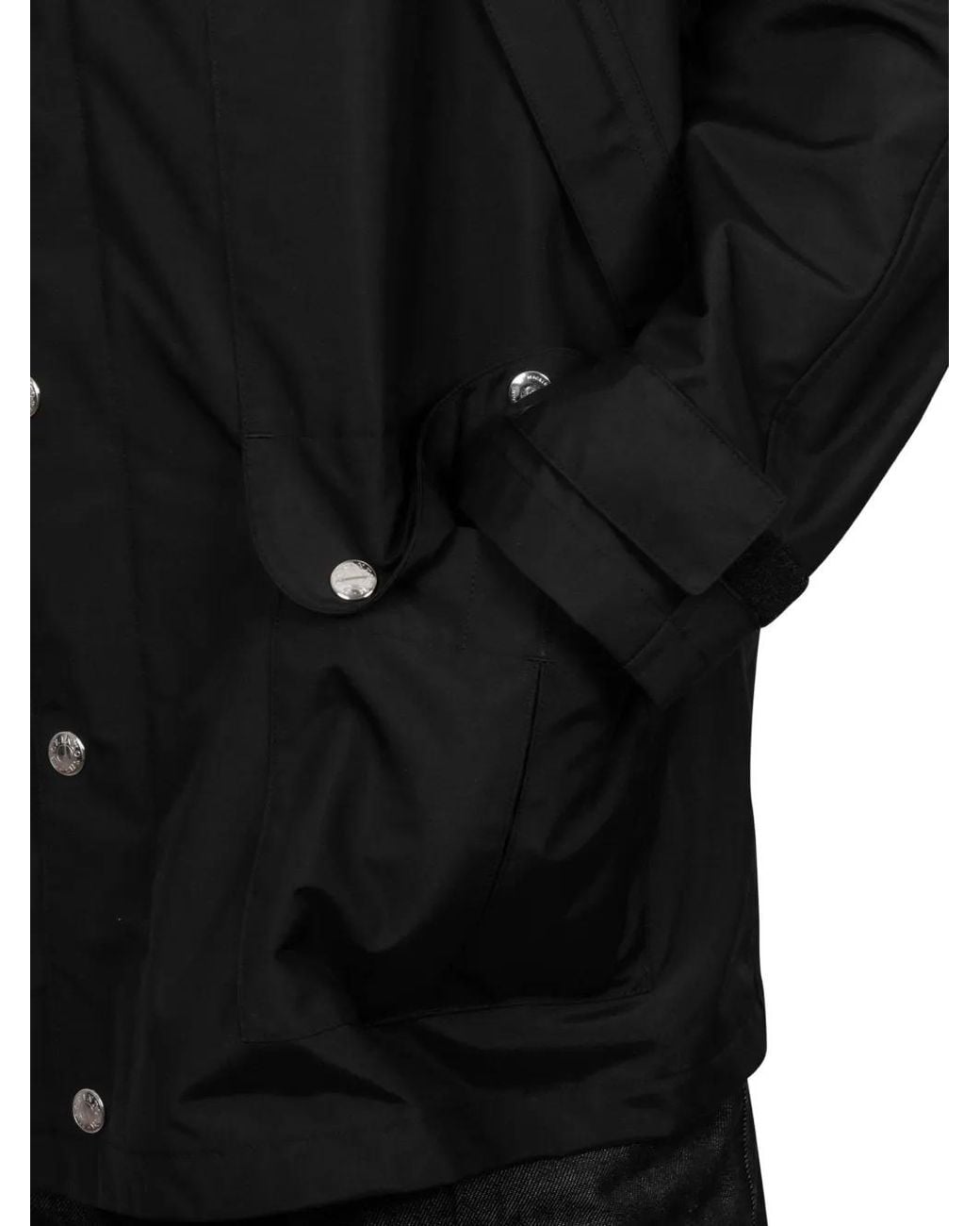 Junya Watanabe Black Veste À Boutonnière for men