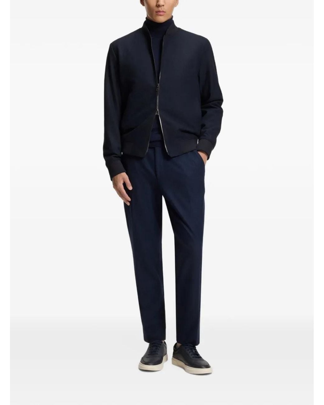 Boss Blue P-Hanry-J-Bmb Zip Jacket for men
