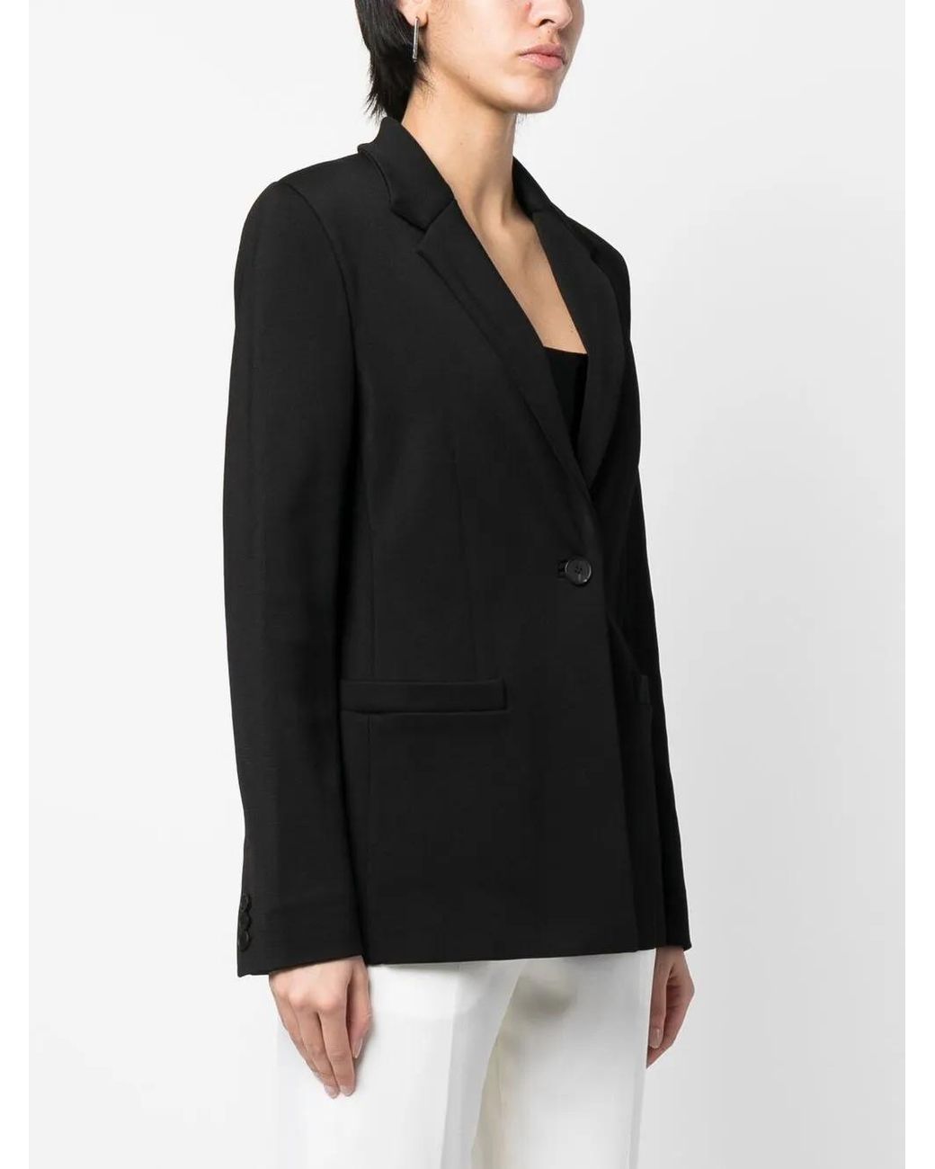 Givenchy Black Single Button Blazer