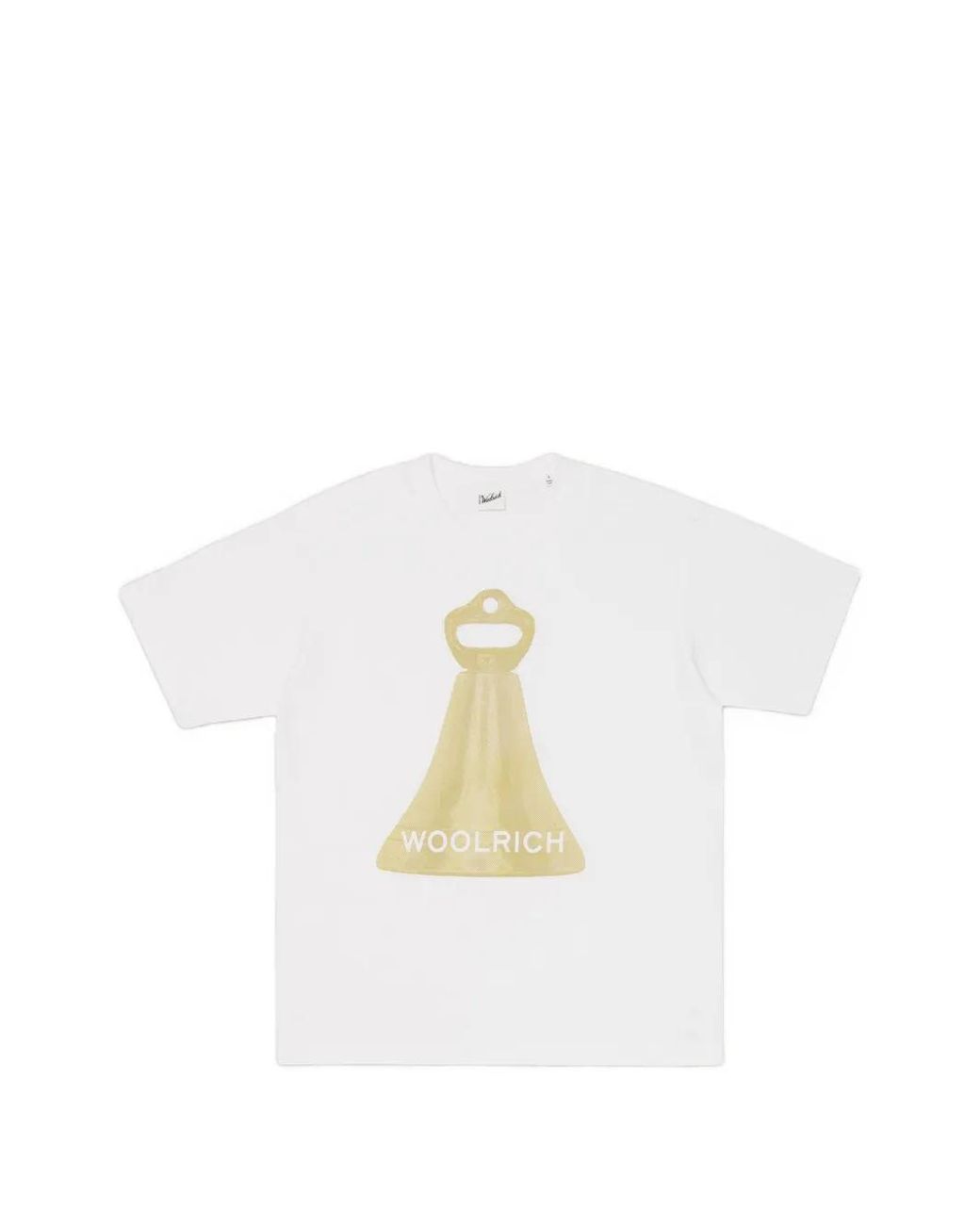 Woolrich White Bell-Print T-Shirt