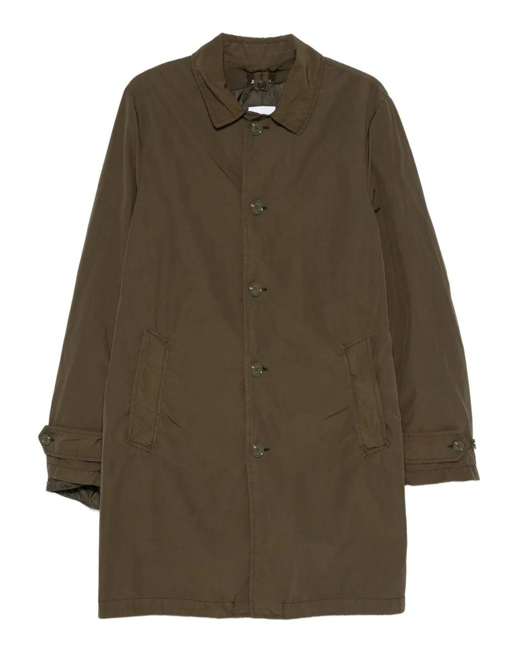 Cappotto Lemon di Aspesi in Green da Uomo