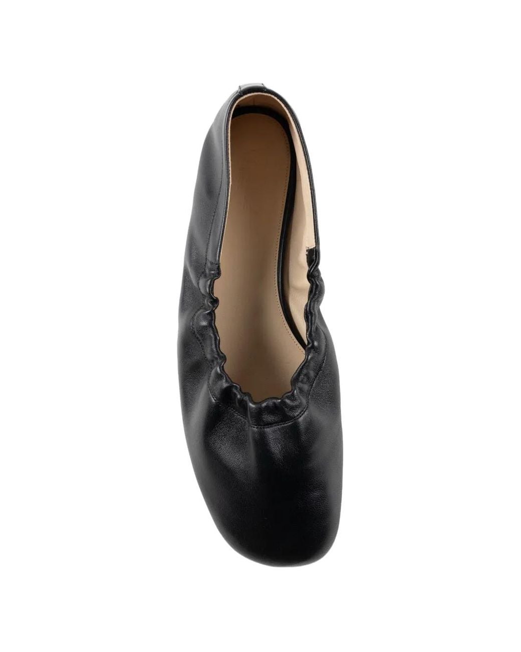 Le Monde Beryl Black Mica Ballet Flats